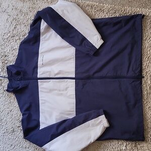 Balenciaga Men's Blue and White Jacket